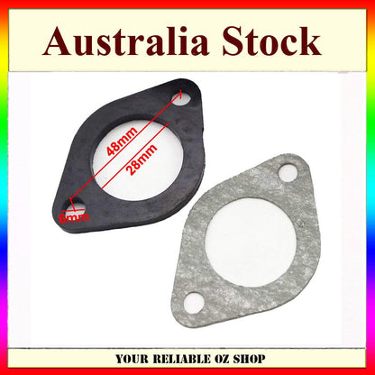 Intake anifold Pipe Insulator Gasket Seal Mikuni VM24 Keihin 24mm 26mm 28mm OKO
