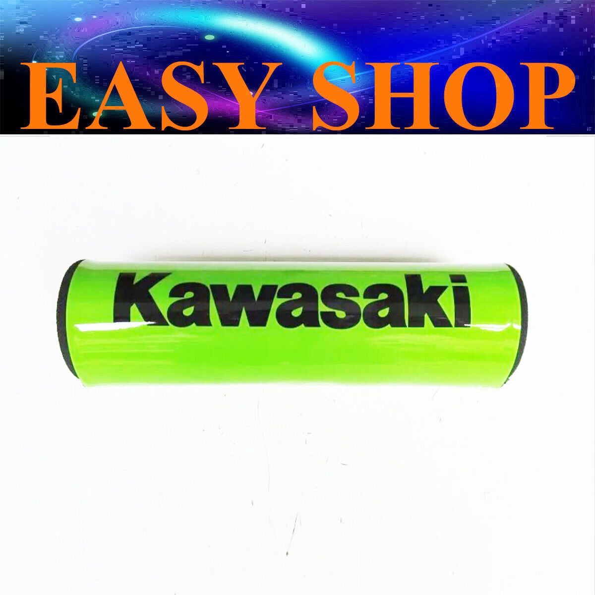 20cm 200mm Motocross handlebar Handle cross bar pad For Kawasaki green Thumpstar