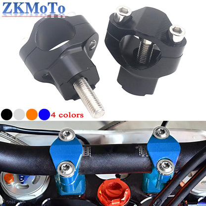 1 1/8" 28MM Handlebar Risers Bar Mount Clamp For KTM SX SXF EXC XCW XCFW EXCF