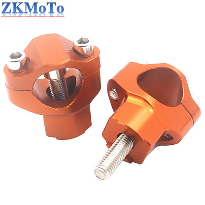 1 1/8" 28MM Handlebar Risers Bar Mount Clamp For KTM SX SXF EXC XCW XCFW EXCF