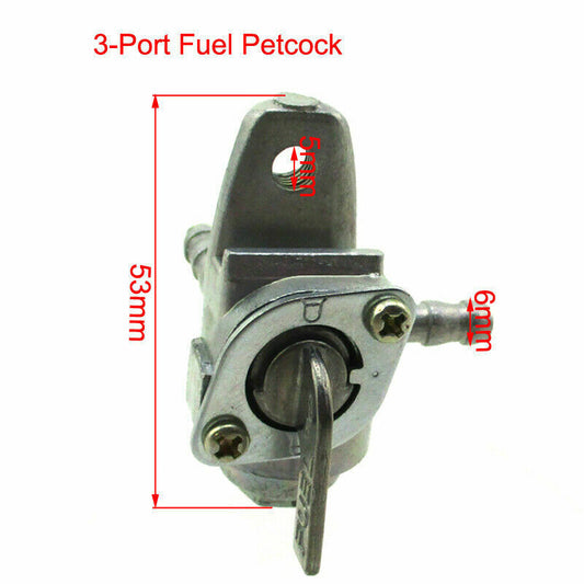 FUEL VALVE PETCOCK POLARIS PREDATOR OUTLAW SCRAMBLER SPORTSMAN 50cc 90cc 200cc