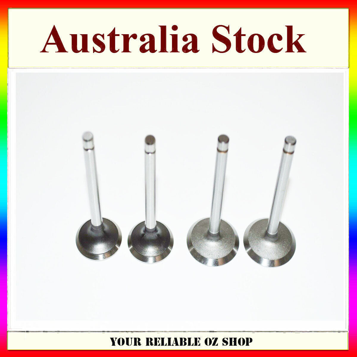 EZGO Gas 4 Stroke 295cc 350cc Intake & Exhaust Valve Set 72507-G01 72508-G01