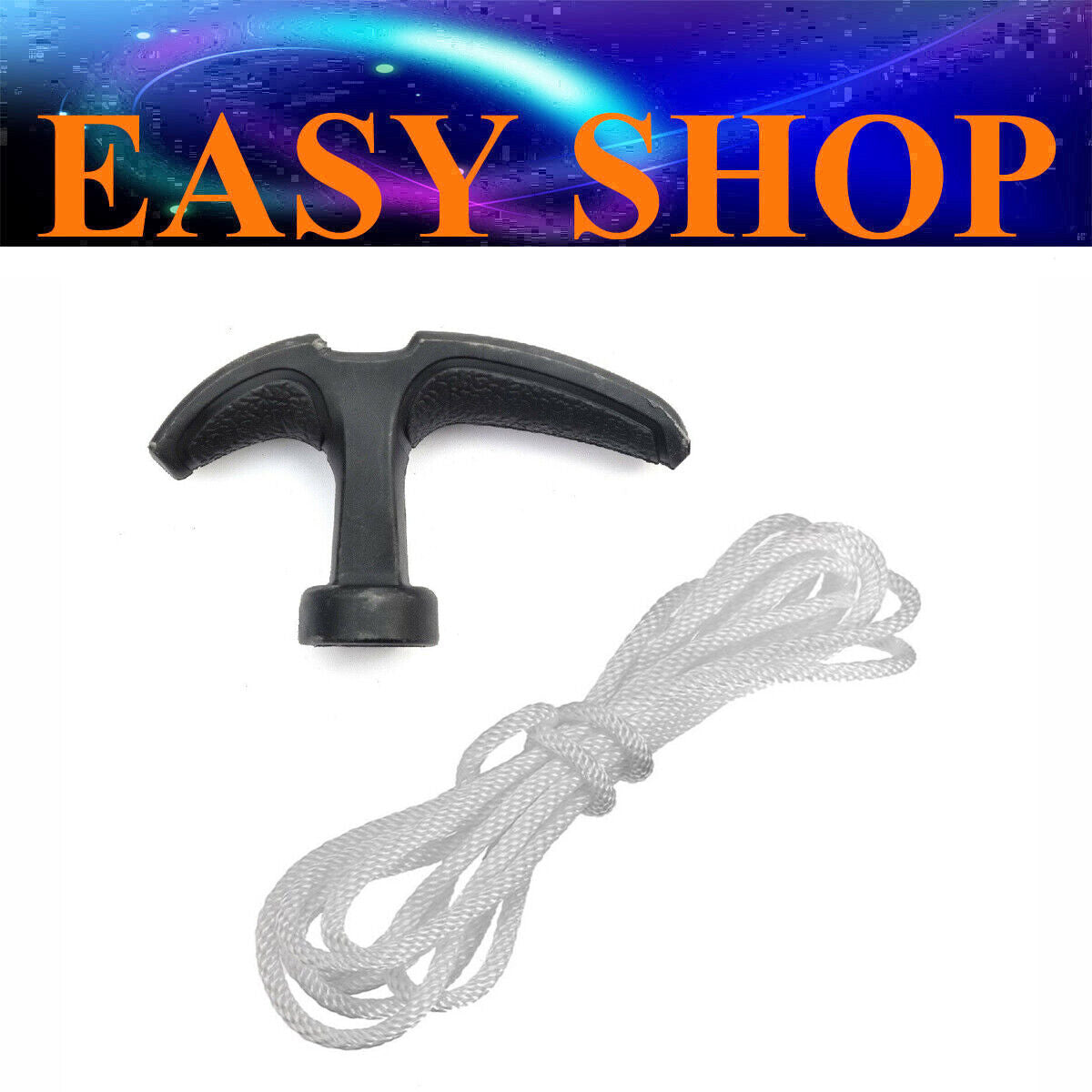 PULL START HANDLE CORD ROPE LAWNMOWER CHAINSAW QUAD BIKE DIRT ATV MINI POCKET