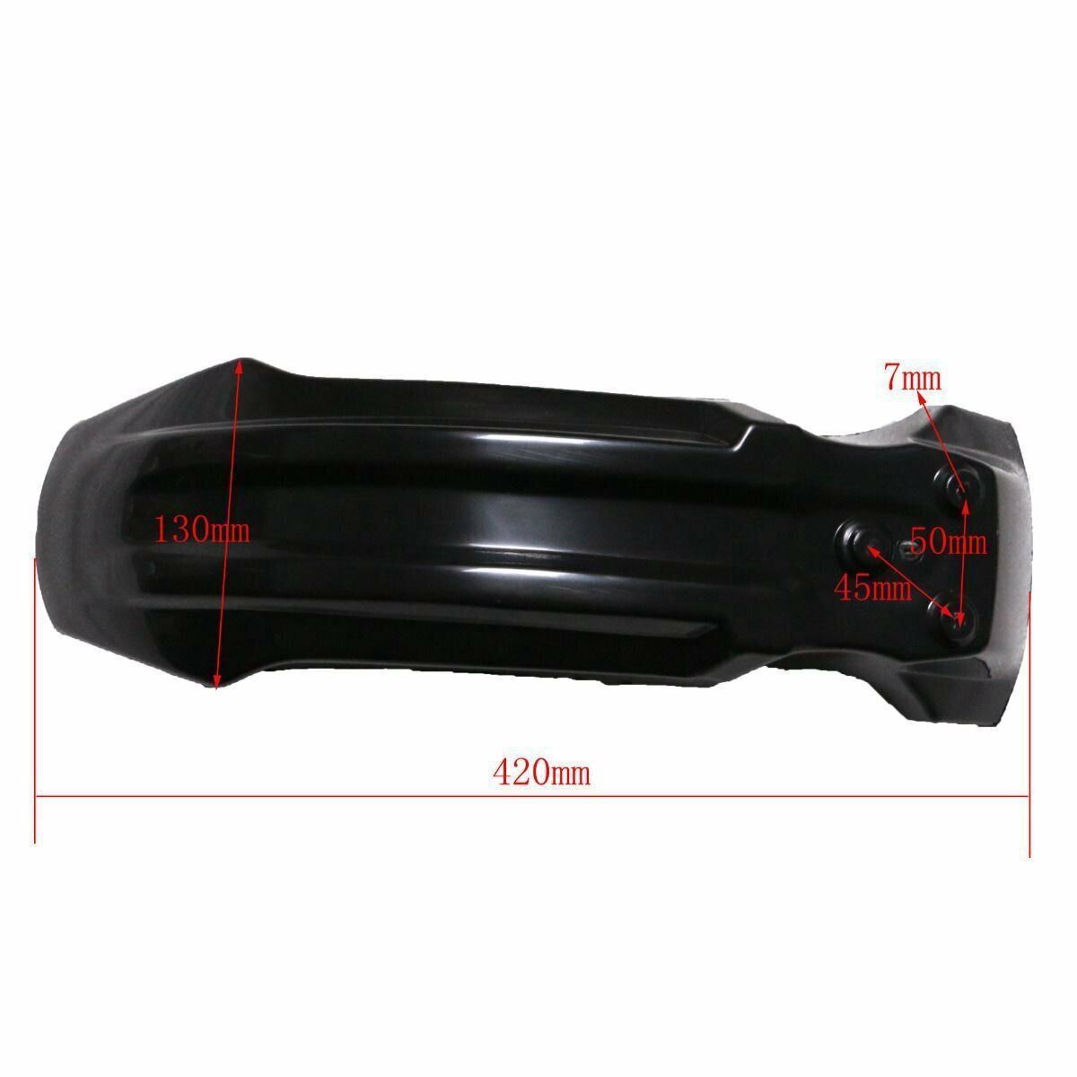 Plastic Front Mud Guard Fender Cover 125cc 140cc 150cc 250cc Dirt Pit Pro Bike