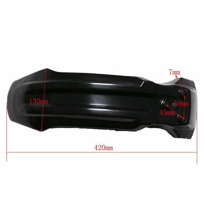 Plastic Front Mud Guard Fender Cover 125cc 140cc 150cc 250cc Dirt Pit Pro Bike