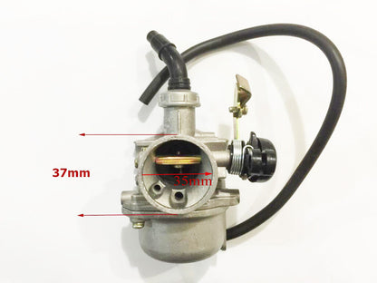 PZ19mm Cable Choke Carby Carb Air Filter 50cc 70cc 90cc 110cc Quad ATV Dune Bike