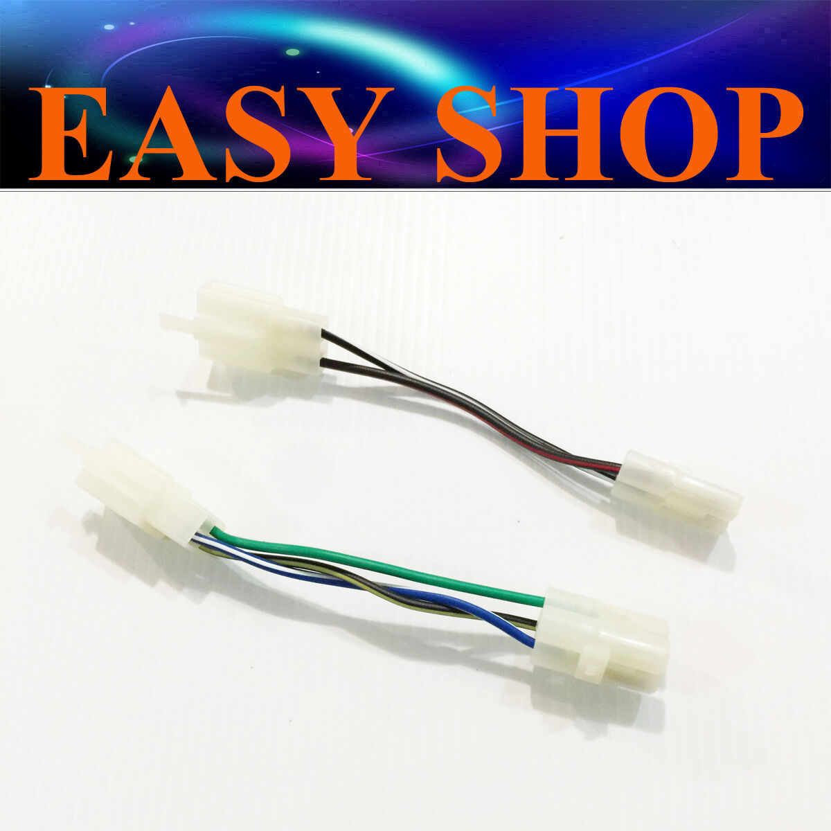 ADAPTOR CONNECTOR PLUG WITH CABLE CONVERT GY6 CDI TO CG CDI HONDA