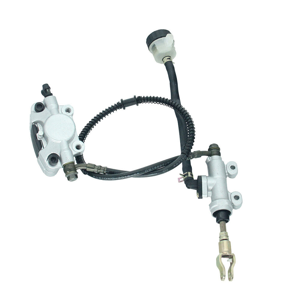 Hydraulic Rear Disc Brake Caliper System Pads 150/200cc 250cc Quad Dirt Bike ATV