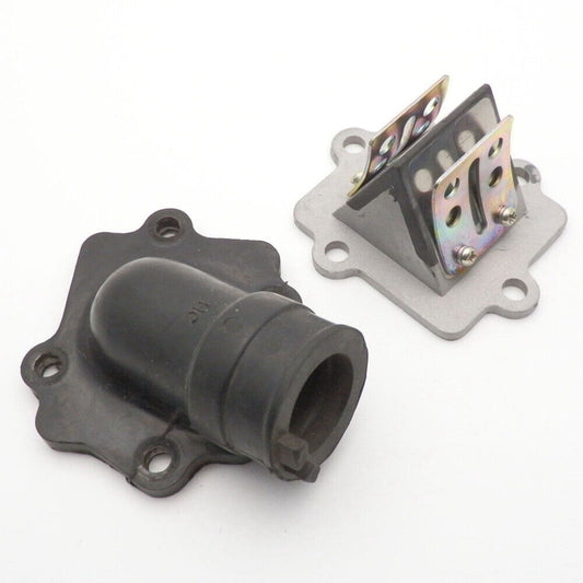 Carby Intake Manifold Pipe Boot Reed Valve Yamaha JOG 50cc Aerox 50 Axis Scooter