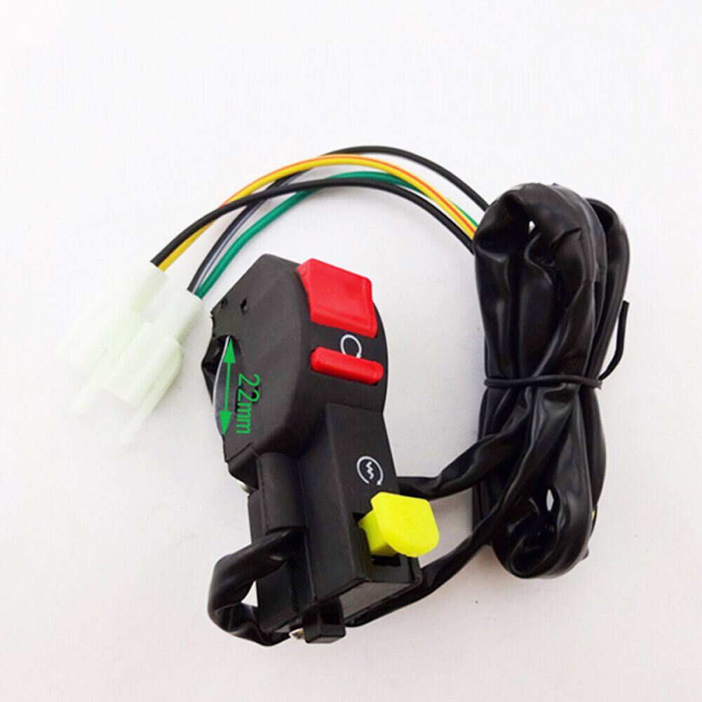 4 MALE PLUG START KILL SWITCH 50cc 70cc 90cc 110cc 125cc 150cc DHZ Lifan Ducar