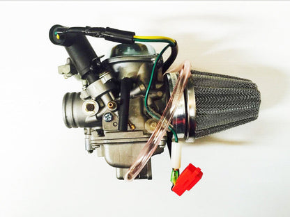 30mm Carby Air Filter Pod GY6 250cc Honda Helix Fusion CN250 Clones Moped Bike
