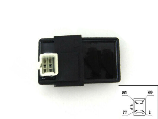 4 PIN IGNITION DC CDI UNIT REV BOX Ducar TDR Foxico Motowork Atomic Assassin DHZ