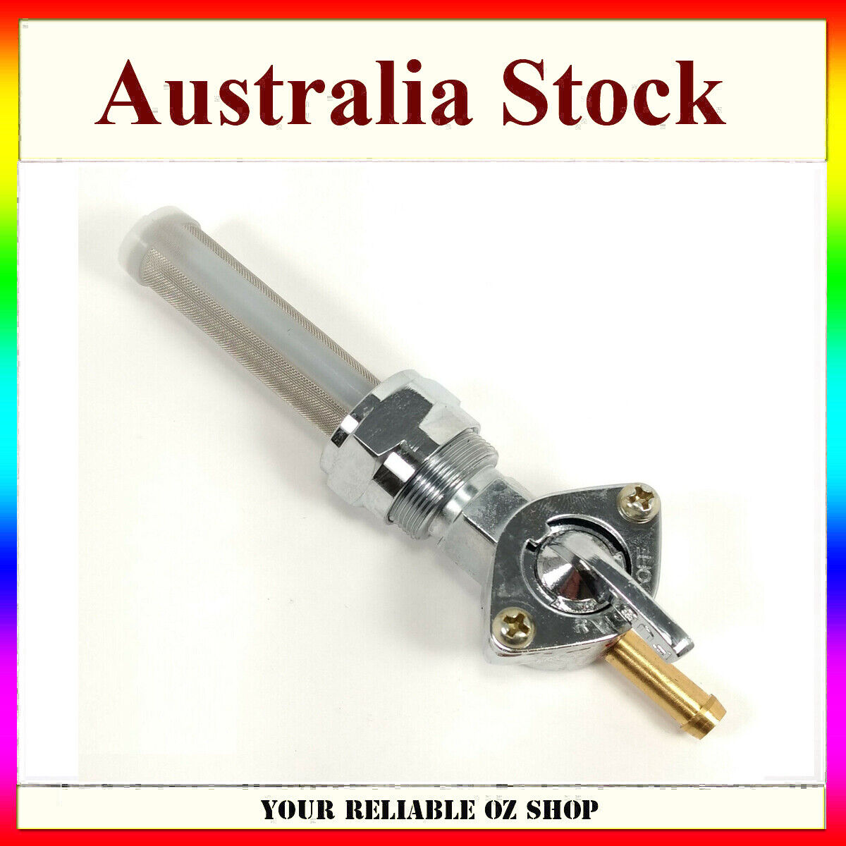 22mm Petcock Fuel Tap Valve For Harley Davidson Sportster Blackline Breakout