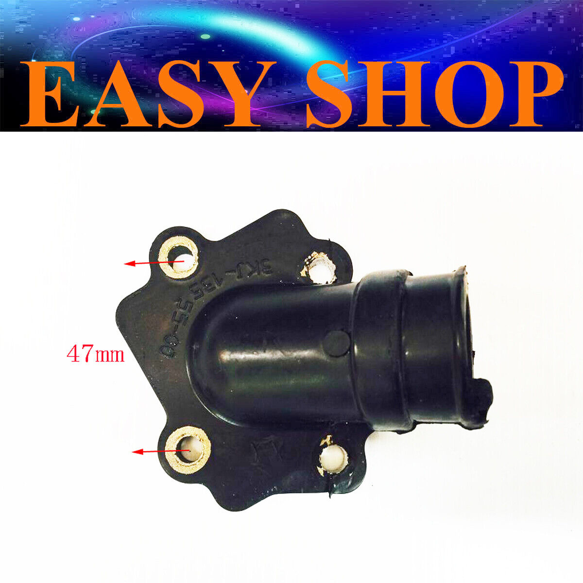 Carburetor Carb Inlet Intake Manifold Pipe Boot Jog 50 Minarelli Yamaha 2-Stroke