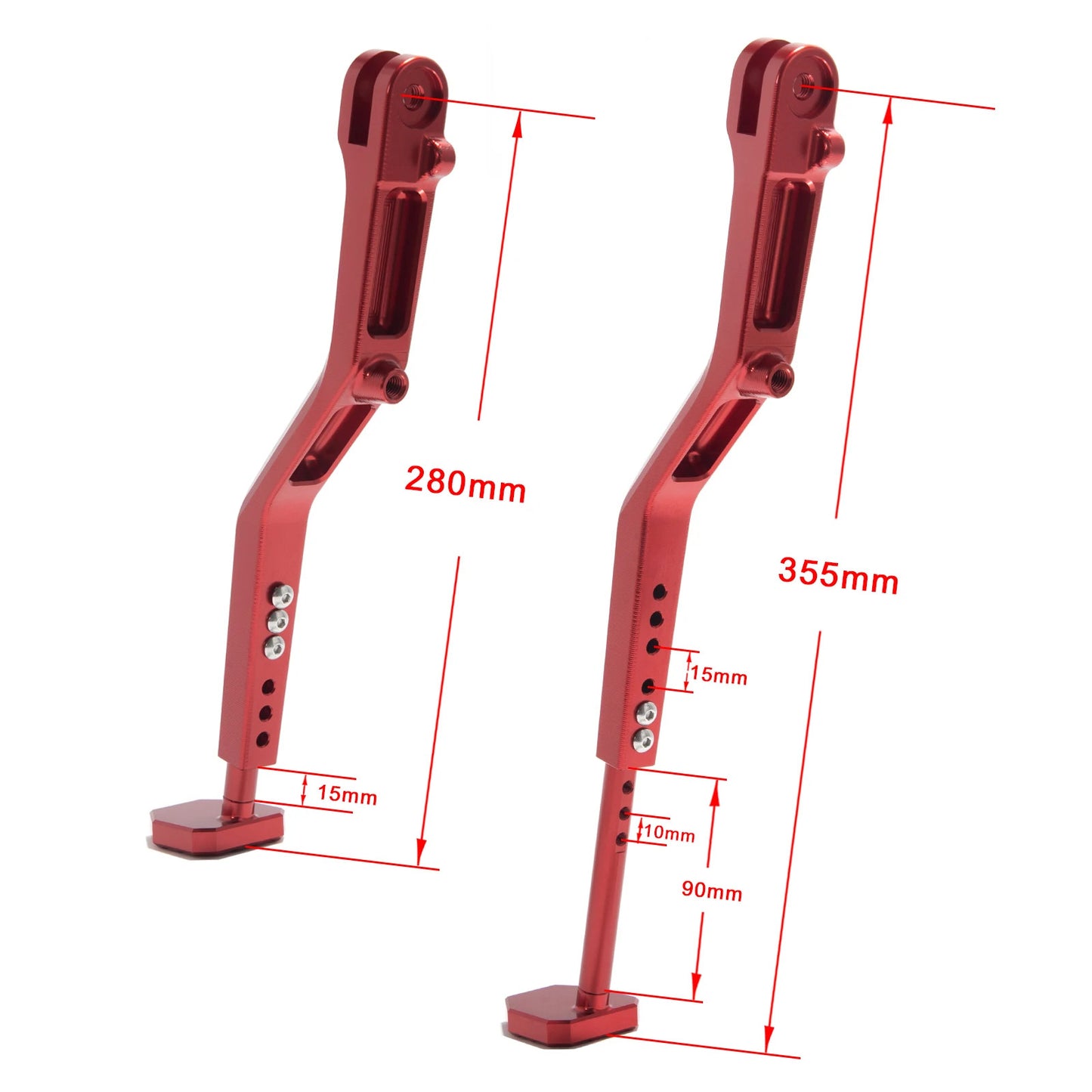 CNC Foot Side Stand Kickstand Adjustable For Surron Light Bee X S Electric Bike