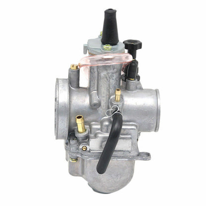 Performance Carburetor 21MM OKO PWK Flat Side Carb Carby 2 Stroke Bicycle Engine