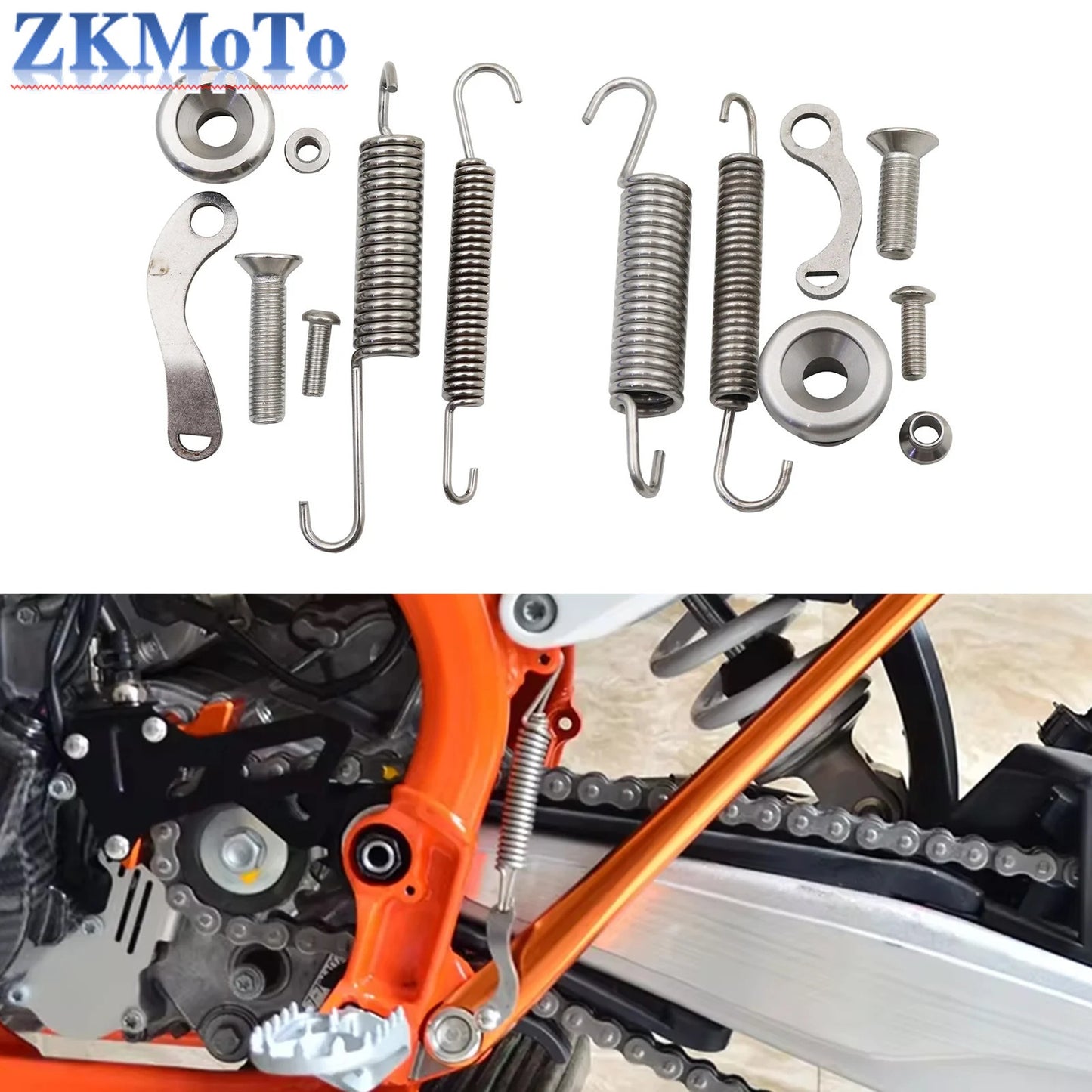 Kickstand Side Stand Springs For KTM EXCF XCW XCF XCF-W Husqvarna FE FX TE TX