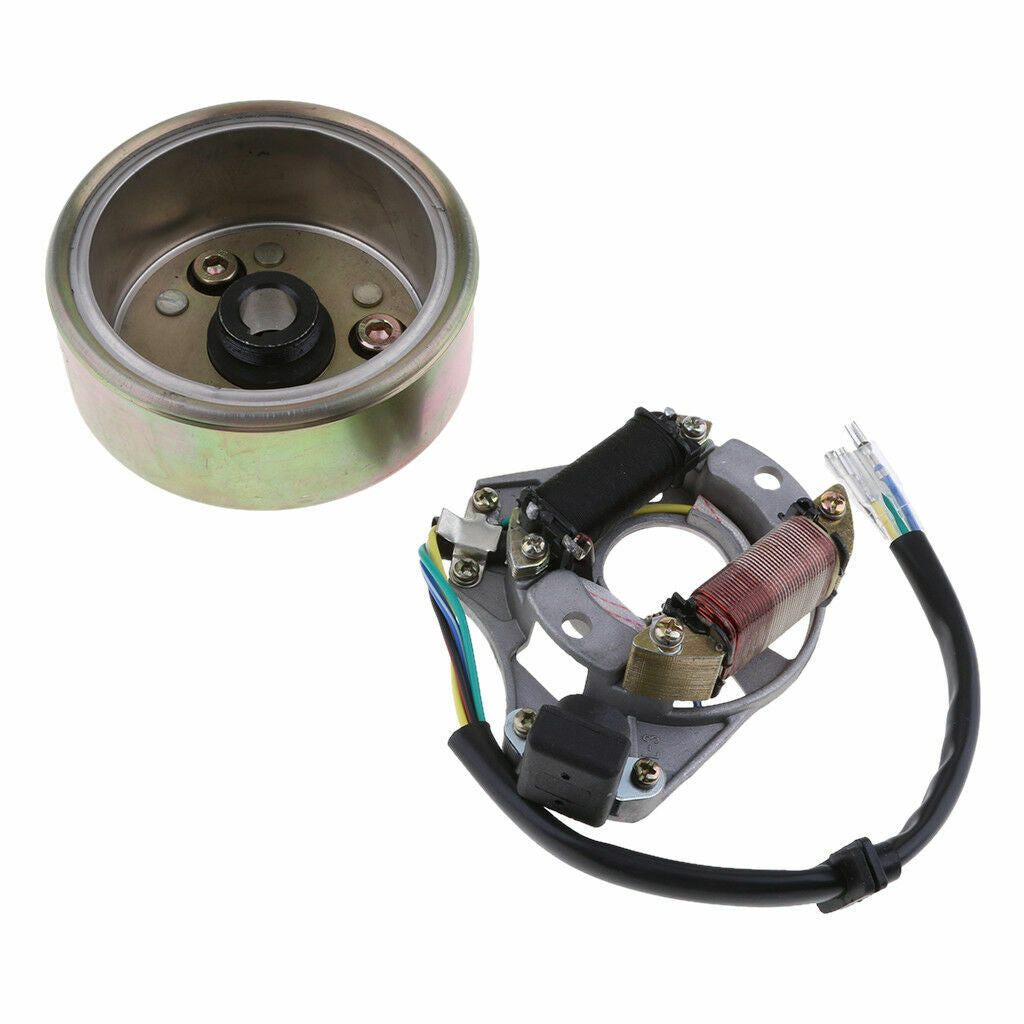 Magneto Stator Flywheel Roller 50cc 70cc 90cc 110cc 125cc DHZ Assassin Shineray