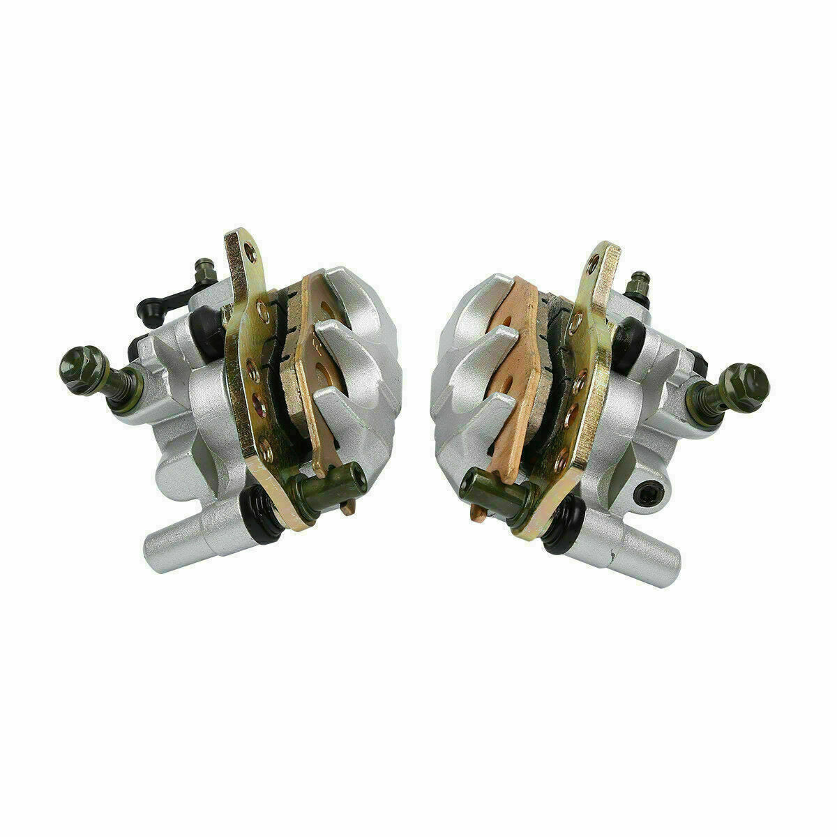 Left Right Front Brake Caliper For KAWASAKI KLF300 4x4 Bayou 89-05 KLF400 93-99