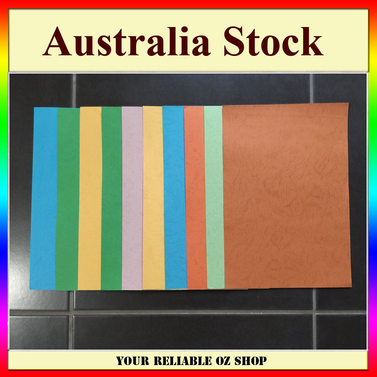 10 Sheets A4 Pattern Color Card Cardboard Paper DIY Craft Art Scrapbooking
