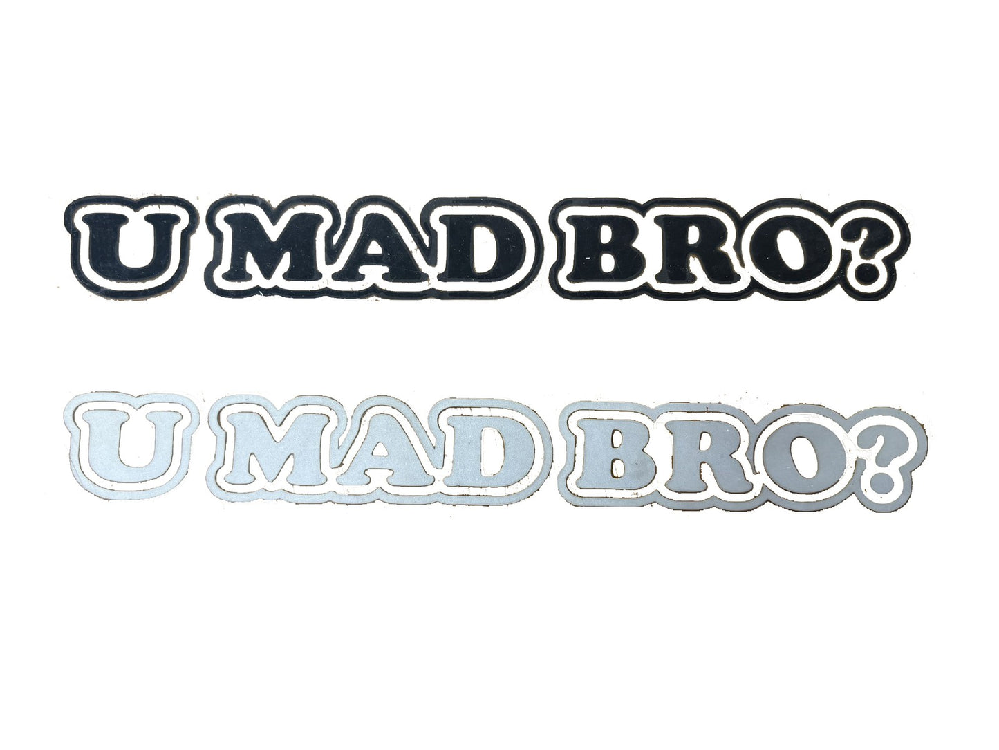Funny JDM U Mad Bro You Vinyl Drift Sticker Decal Truck Car Window Bumper Bike