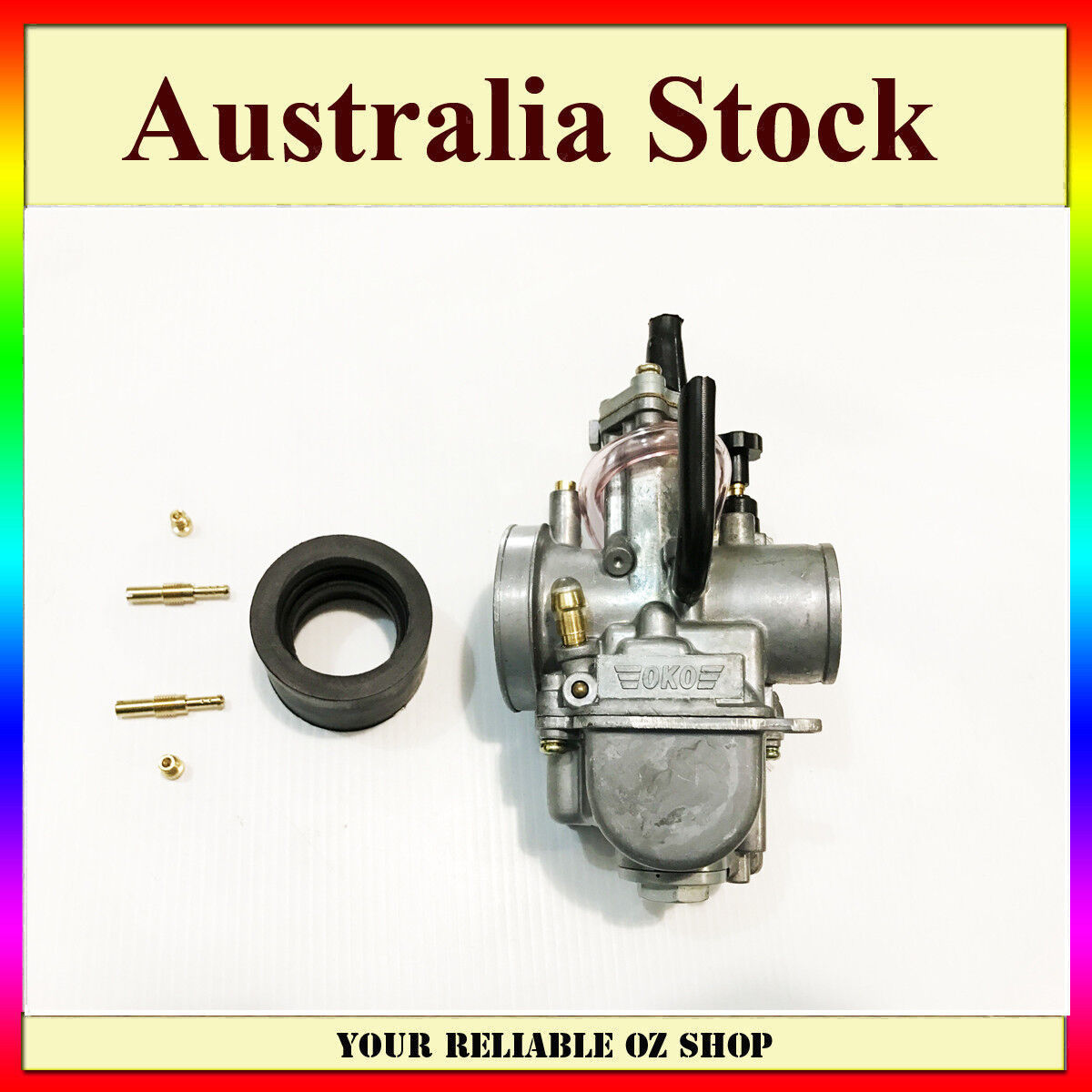 Racing 30mm OKO PWK Carby Carburetor Carb 2 Stroke Scooters Dirt bike ATV Quad