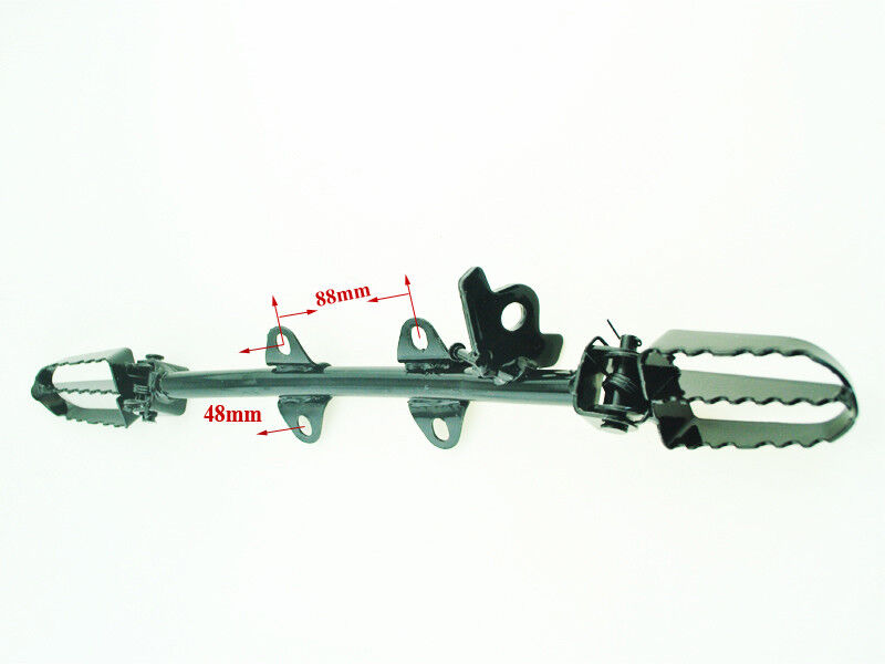 KICK STAND BRACKET FOOT PEGS HONDA XR50 CRF50 CRF70 50cc 70cc 90cc 125cc Atomik