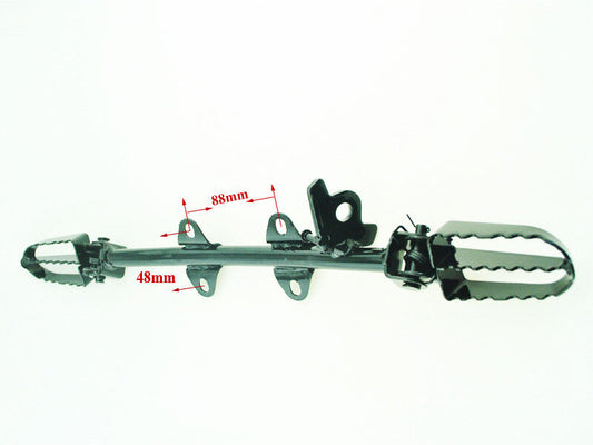 KICK STAND BRACKET FOOT PEGS HONDA XR50 CRF50 CRF70 50cc 70cc 90cc 125cc Atomik