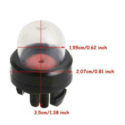2 Pcs General Primer Bulb & Fuel Hose Line for Chainsaws Brushcutters Trimmer