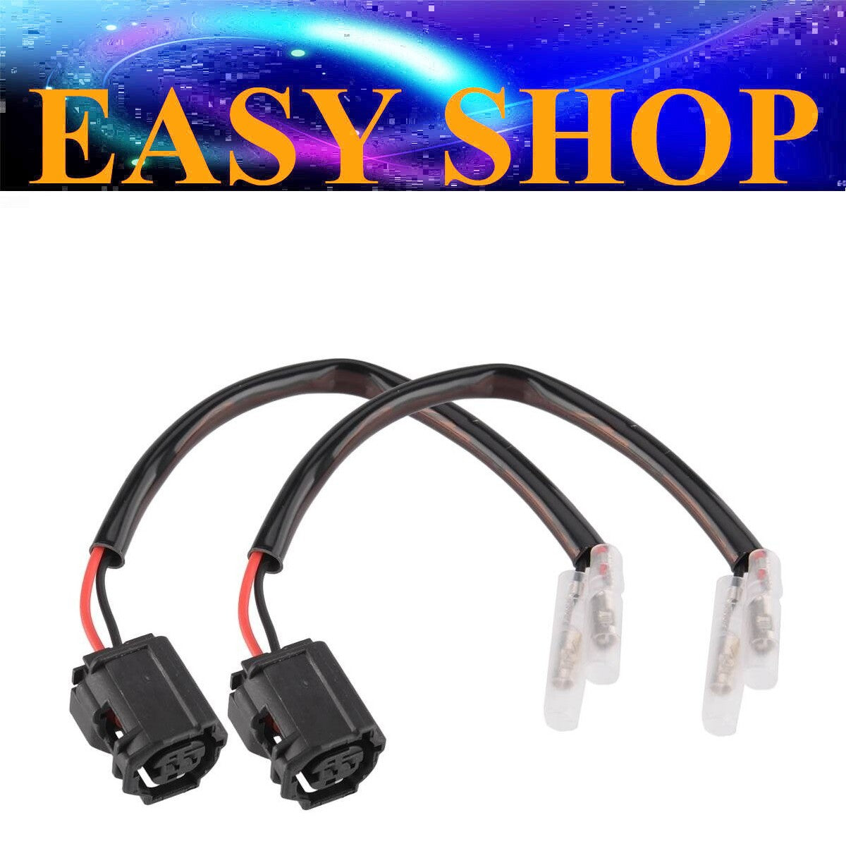 2Pcs Turn Signal Wire Harness Adapter Cable For Yamaha MT-07 MT-03 MT-09 MT-10
