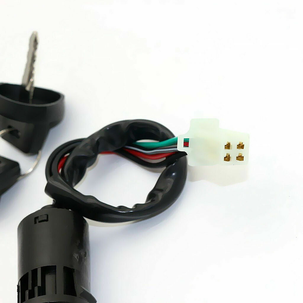 4 Pin Ignition Key Barrel Switch 150cc 200cc 250cc PIT PRO Quad Dirt ATV Bike