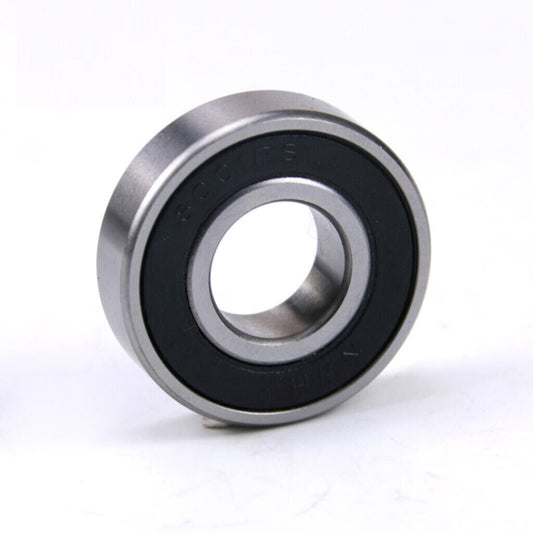 2X 6001RS 12mm x 28mm x 8mm Rubber Sealed Deep Groove Ball Bearing Wheel Rim