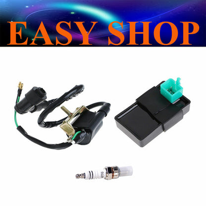 Ignition COIL CDI UNIT Spark Plug 90cc 110cc 125cc Kazuma Taotao Apollo SUNL DHZ