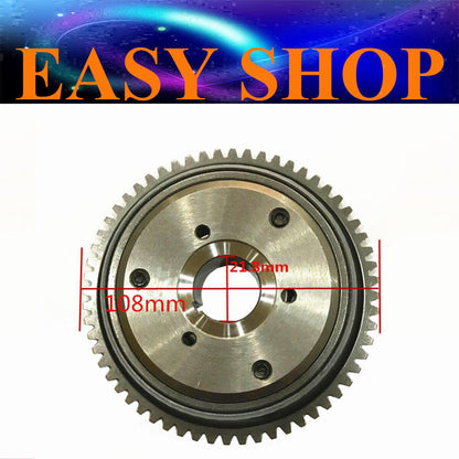 Starter Clutch Flywheel Magneto FOR GY6 125cc 150cc 152QMI 157QMJ Moped Scooter