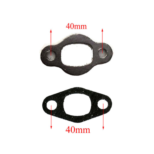 40mm Exhaust Intake Manifold Gasket 49cc 66cc 70cc 80cc 2 Stroke Motorized Bike