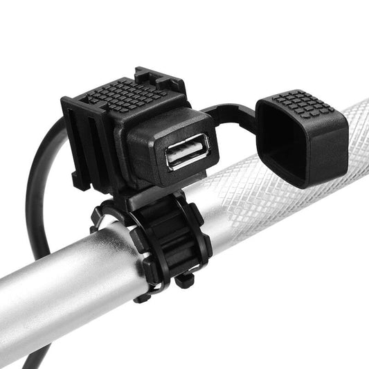 12V/24V USB Power Socket Mobile GPS PC USB Charger Adaptor Motorcycle Waterproof