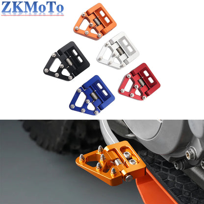 Folding Rear Brake Pedal Plate For KTM EXC EXCF SX SXF XC XCF 125-500