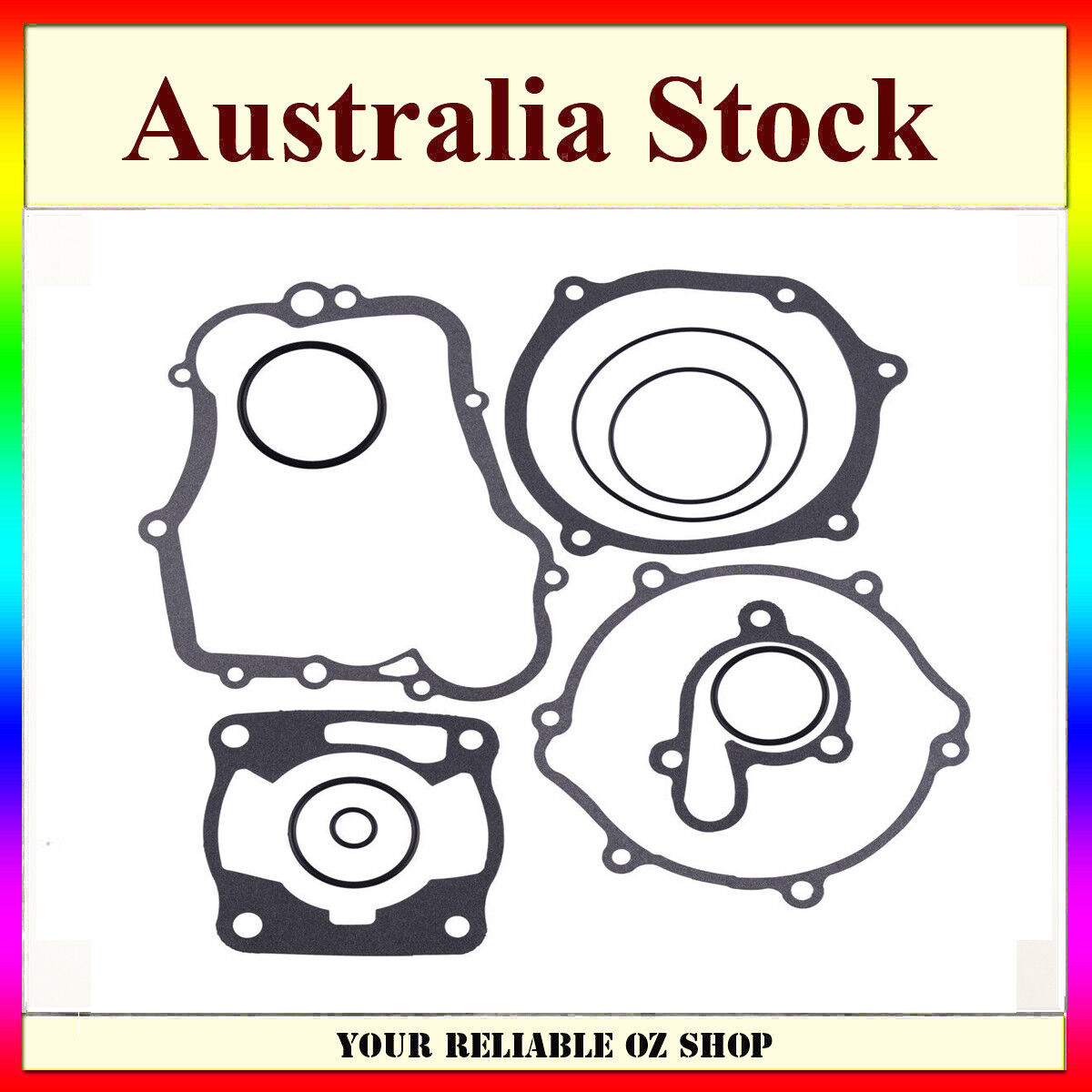 Rebuilt Complete Gasket Kit Top Bottom End Engine Head Base Seal For Yamaha YZ85