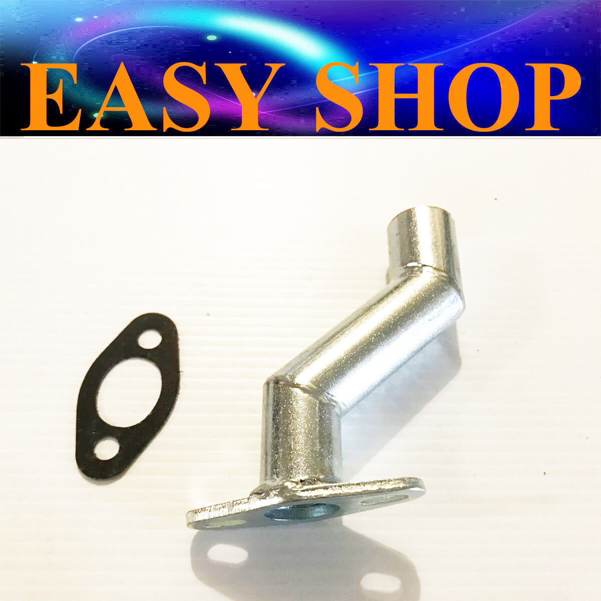 4cm Short Offset Intake Manifold For 49cc 66cc 80cc Motorized Bicycle Push Bike