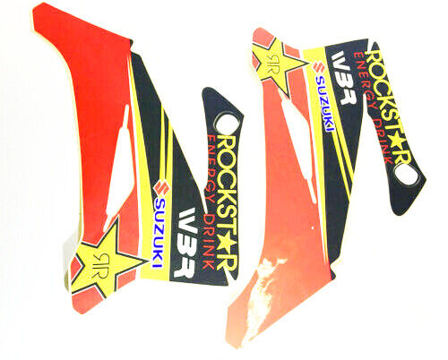 TTR110 Rockstar Suzuki Sticker Decals Kit For Yamaha TTR110cc Dirt PIT PRO BIKE