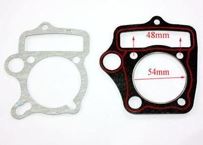 54mm Head Base Gasket Seal 125cc clone Engine Round Oil Hole Big bore Honda