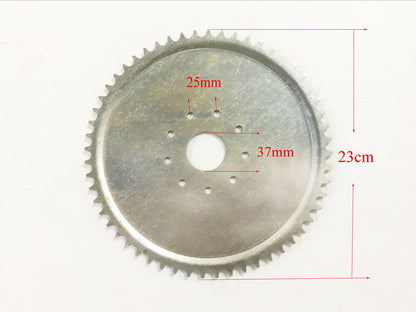415 56T Chain Rear Sprocket Offset For 100cc 80cc Motorised Bicycle Push Bike