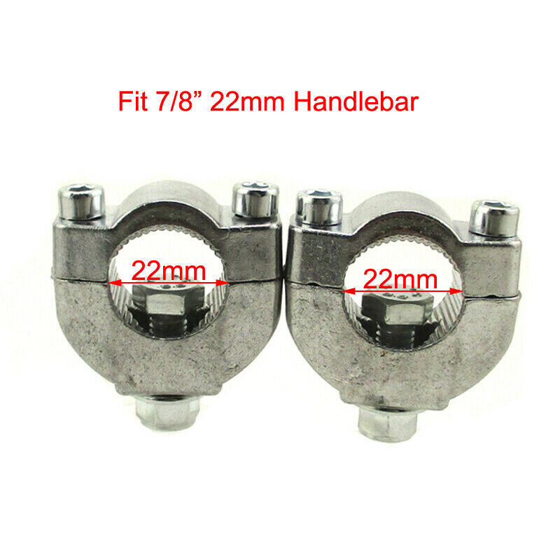 7/8'' Handlebar Risers Mount Bracket Clamp For 47cc 49cc Minimoto Dirt Bike