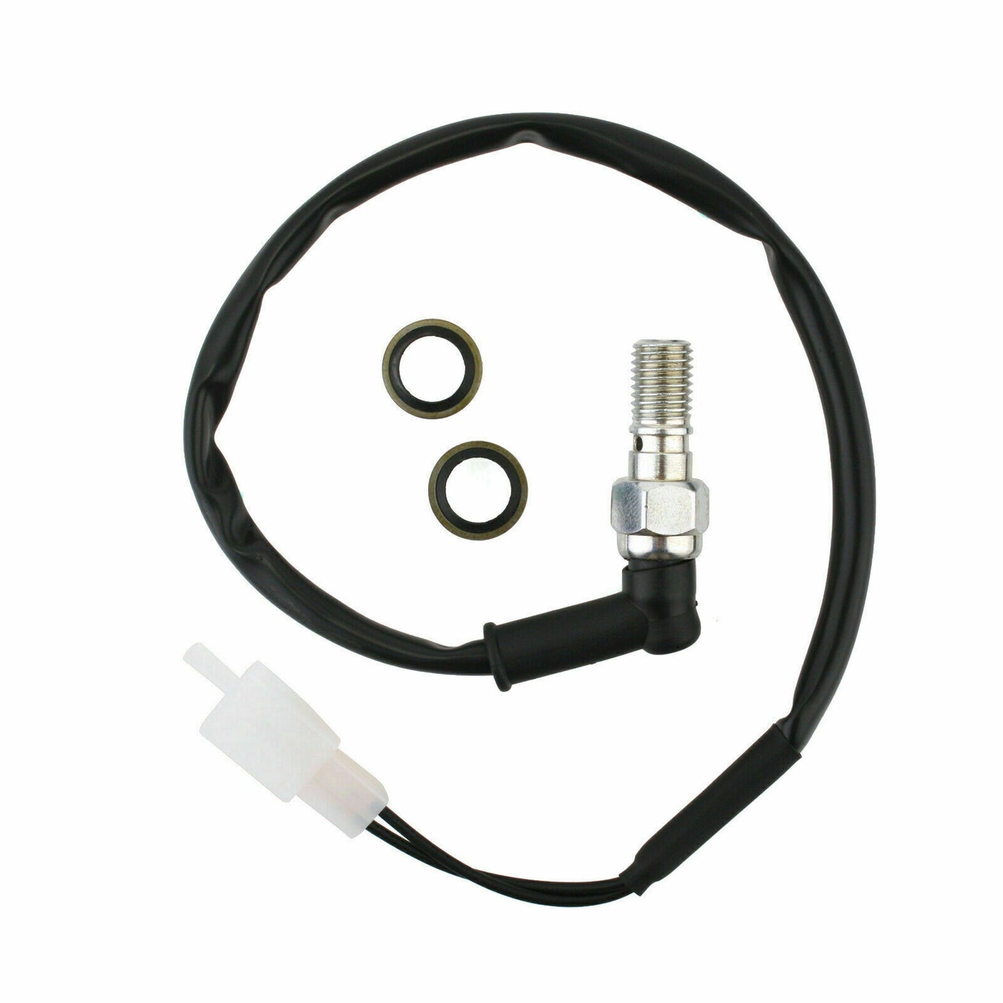 M10x1.00mm Banjo Bolt Motorcycle Hydraulic Brake Light Switch KTM Honda Yamaha