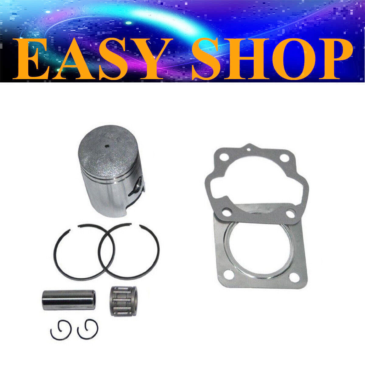 41mm 12mm PIN PISTON RINGS GASKET FOR SUZUKI LT50 JR50 KFX50 KDX50 ATV QUAD BIKE