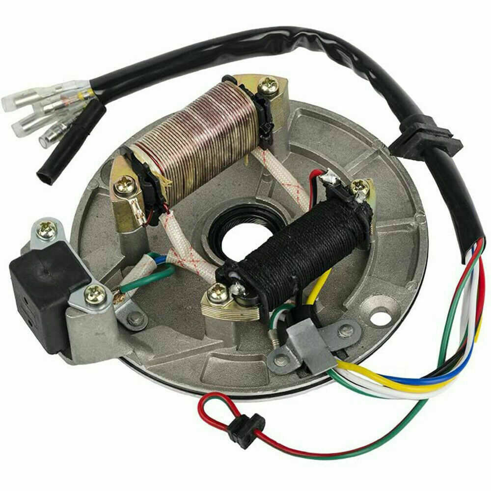 Magneto Flywheel Stator Plate Cover FOR 110cc 125cc Kick Start PIT PRO Dirt BIKE