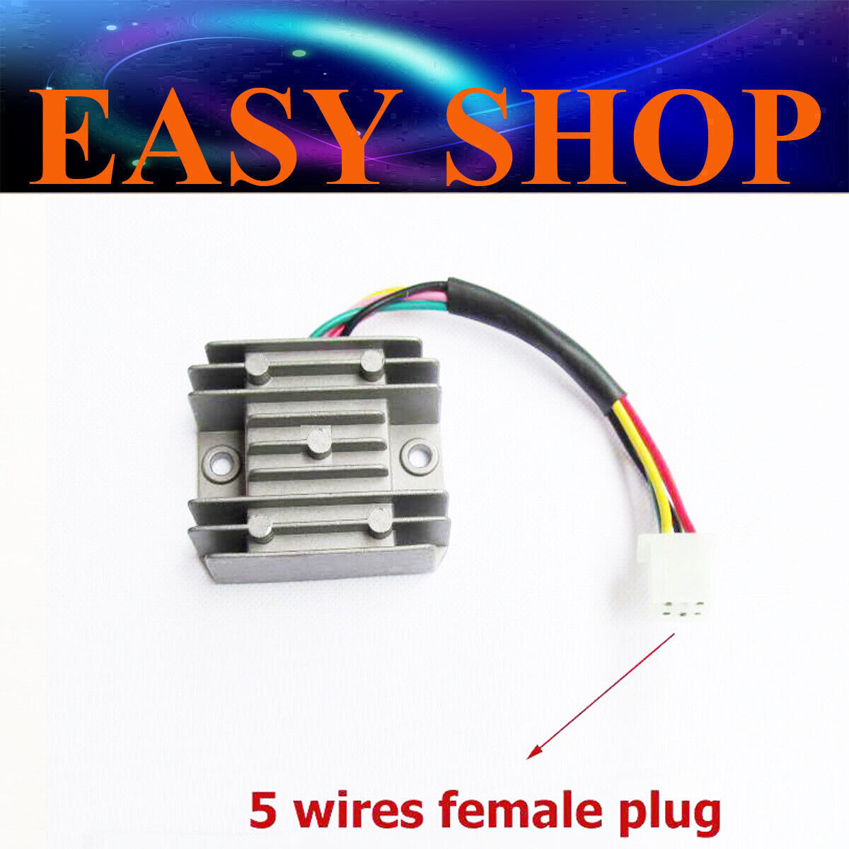 5 Pin 12V Regulator Rectifier 125cc 150cc 250cc 300cc TDR Foxico Motowork Ducar