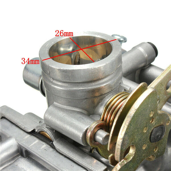 34mm 26mm Carburetor Carb Carby For Suzuki GN125 1994 - 2001 GS125 EN125 GN125E