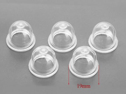 5X 19mm Fuel Primer bulb Cap CARBURETOR CARBY Carb Walbro Stihl CHAINSAW WIPPER