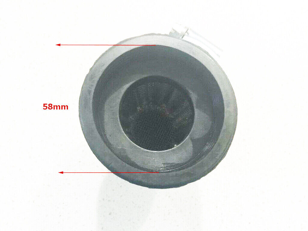 57MM 58MM 59MM CHROME AIR FILTER 150cc 200c 250cc 300cc DIRT ATV QUAD BUGGY BIKE